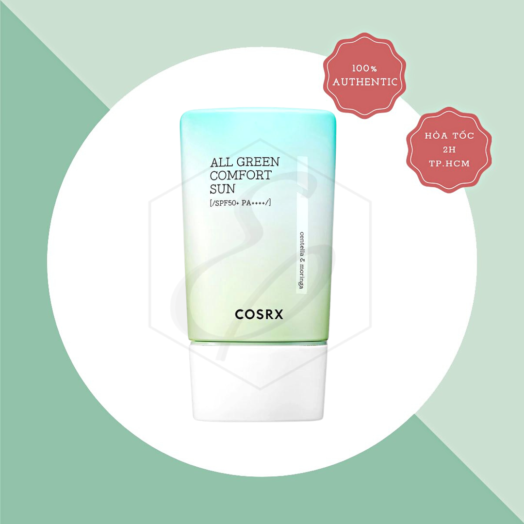 Kem chống nắng Cosrx All Green Comfort Sun Centella & Moringa SPF50+ PA++++ (50ml)